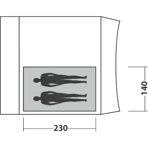 outlet Easy Camp Wimberly Tente Intérieure, Gris 6