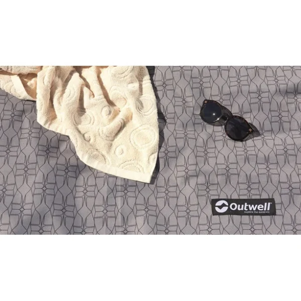 Outwell Avondale 6PA Tapis Tissé Plat, Gris/noir mode pas cher 1