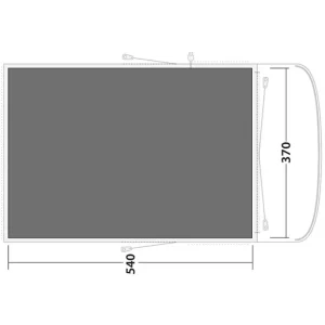 Outwell Colorado 6PE Bâche De Sol, Gris marque pas cher 6