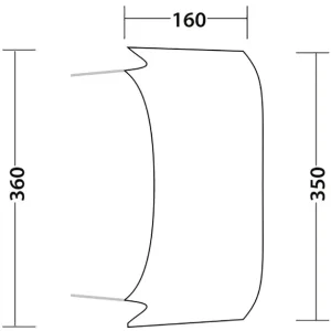 Outwell Universal Connector L, Gris Boutique 9