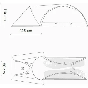 magasins pas chers Samaya Assaut2 Nylon Vestibule, Gris 9