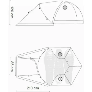 Protections acheteurs Samaya Vestibule2.5 Nylon, Gris 6